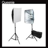 Pro 4 socket 2 lights 1600W Softbox Continuous Light Set