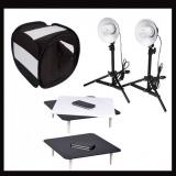 Studio in a box Photo Black Jewellery Riser Studio kit